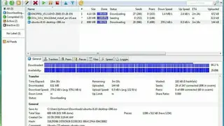µTorrent screenshot