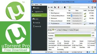 µTorrent screenshot