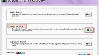 001Micron NTFS Data Recovery screenshot