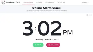 123AlarmClock screenshot