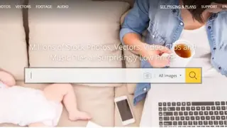 123RF screenshot