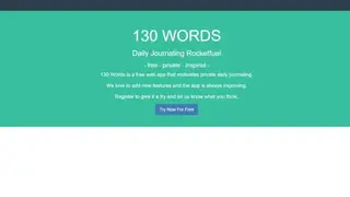 130 Words screenshot