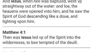 1611 King James Bible screenshot