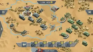 1943 Deadly Desert: A WW2 Strategy War Game screenshot