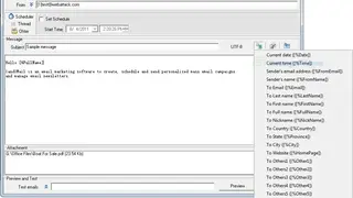 1and1Mail screenshot