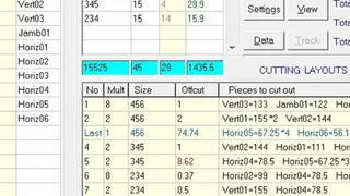 1D Stock Cutter screenshot