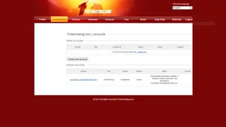 1FreeHosting screenshot