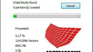 1Repartition Bad Drive screenshot
