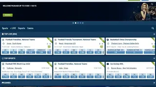 1xBet screenshot