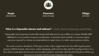 20 Minute Mail screenshot