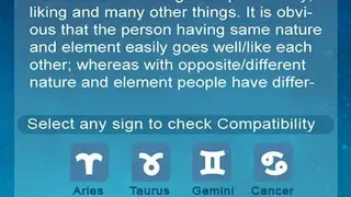 2015 Horoscope screenshot