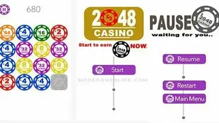 2048 Casino Chips screenshot