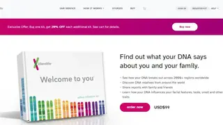 23andMe screenshot