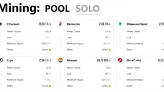 2Miners screenshot