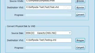 2Tware Convert VHD screenshot