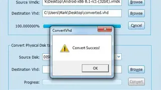 2Tware Convert VHD screenshot
