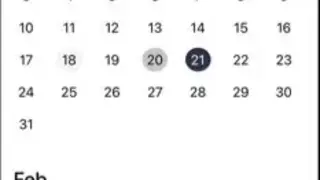30 Boxes Calendar screenshot