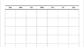 30 Boxes Calendar screenshot