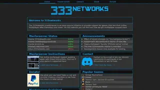 333networks MasterServer screenshot