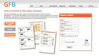 360 Degree Feedback Tool screenshot