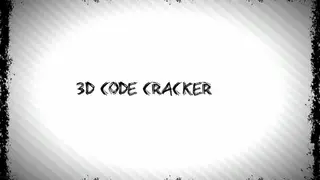 3D Code Cracker screenshot