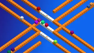 3D Cube Color Game screenshot