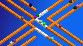 3D Cube Color Game screenshot