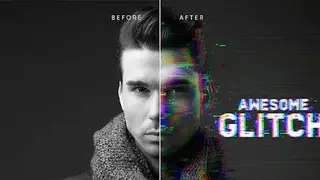 3D Glitch Photo Effects screenshot