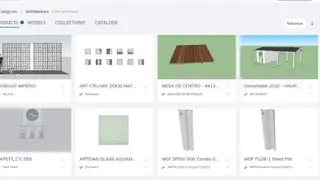 3D Warehouse screenshot