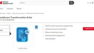 3M Healthcare Transformation Suite screenshot