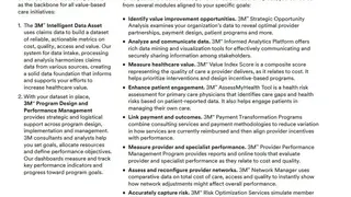 3M Healthcare Transformation Suite screenshot