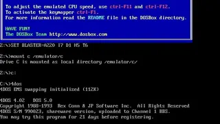 4DOS screenshot