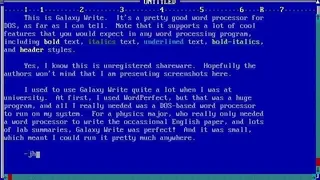 4DOS screenshot