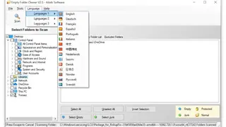 4dots Empty Folder Cleaner screenshot