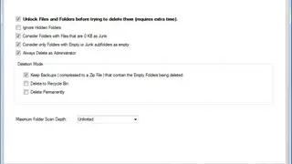 4dots Empty Folder Cleaner screenshot