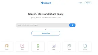 4Shared screenshot