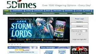 5Dimes screenshot