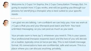 7 Cups screenshot