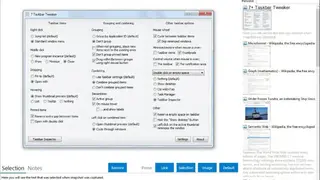 7+ Taskbar Tweaker screenshot
