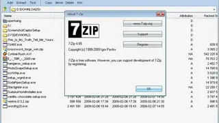 7-Zip screenshot