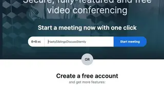 8×8 Video Meeting screenshot