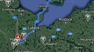 A Better Routeplanner (ABRP) screenshot