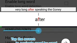 A Faster Reader screenshot