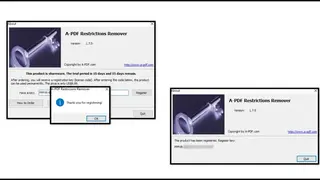 A-PDF Restrictions Remover screenshot