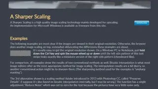 A Sharper Scaling screenshot