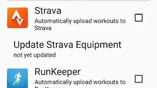 a Training Tracker (ANT+ BTLE) screenshot