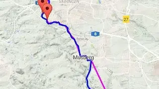 a Training Tracker (ANT+ BTLE) screenshot