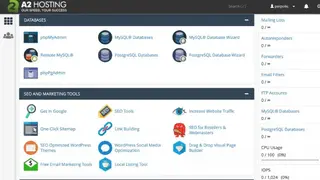 A2 Hosting screenshot