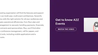 A2Z Events screenshot