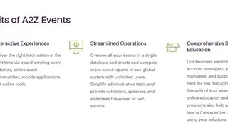 A2Z Events screenshot